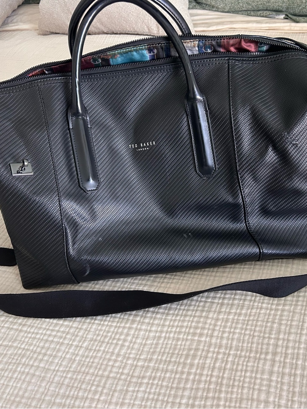 Ted Baker Black Travel Bag